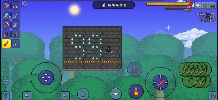 泰拉瑞亚故障逻辑门应用实例:计时器截图