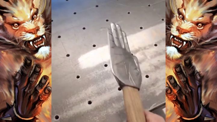 第一次直观地感受到掌刀的存在截图