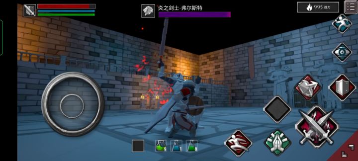 铁头骑士硬钢炎之剑士截图