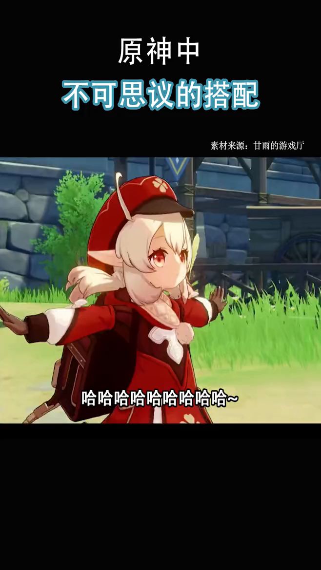 原神中不可思议的搭配截图