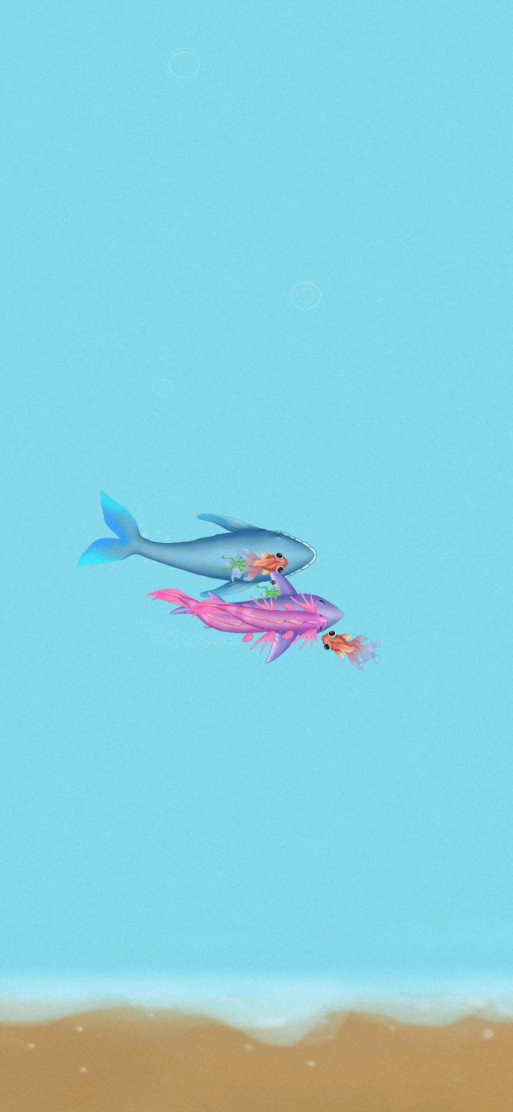 一到鲸鱼就卡死截图