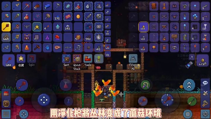 《泰拉瑞亚》1.4专家全逃课系列-光之女皇（白天）18截图