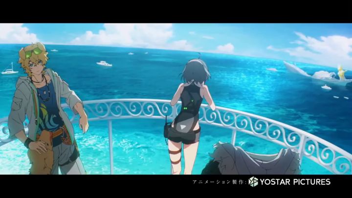 《明日方舟》日服夏活“多索雷斯假日”动画PV发布截图