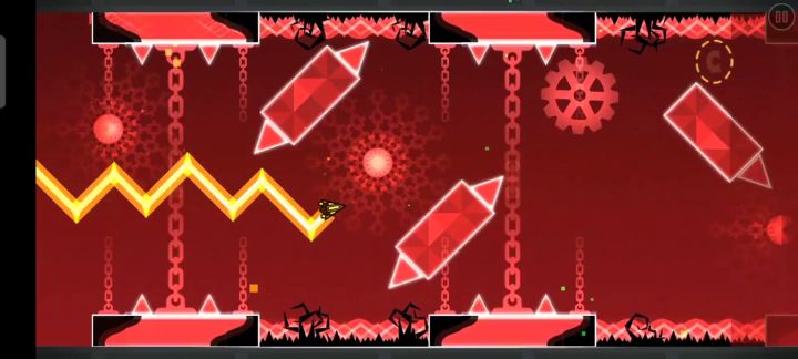 几何冲刺 之前打的恶魔关截图