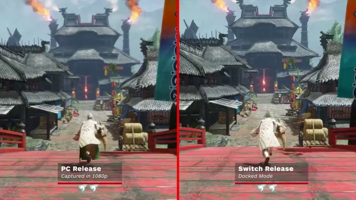 《怪物猎人 崛起》PC版与Switch版画面对比截图