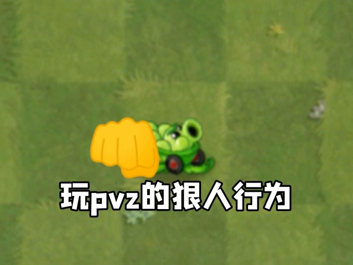 玩pvz的狠人行为截图