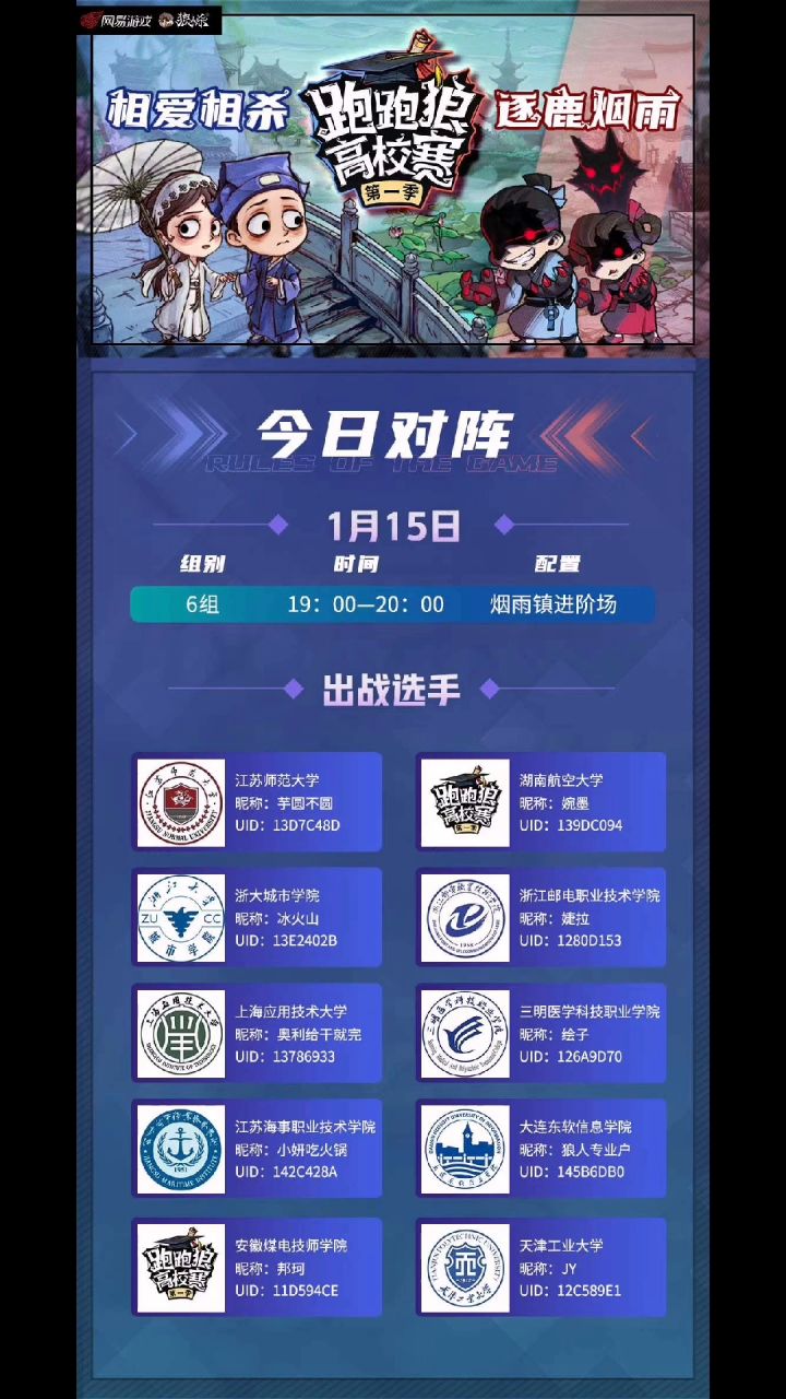 跑跑狼高校赛战况截图