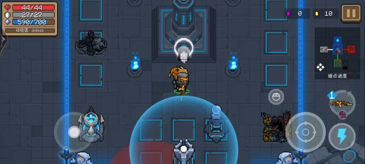 神殿卡关bug(机器人三技能可以让小姐姐不受伤)截图