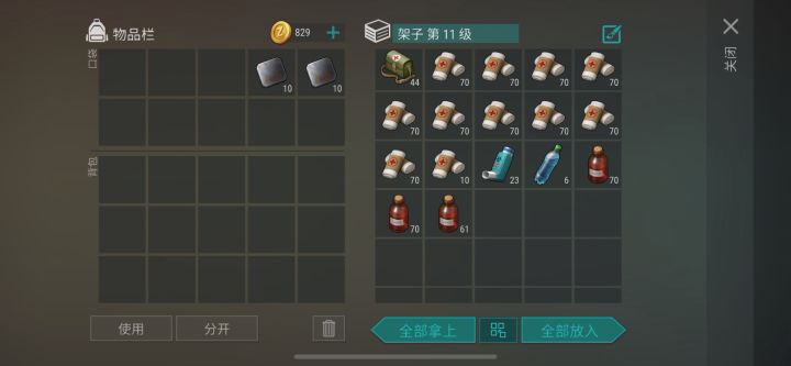 第3个满级架子截图