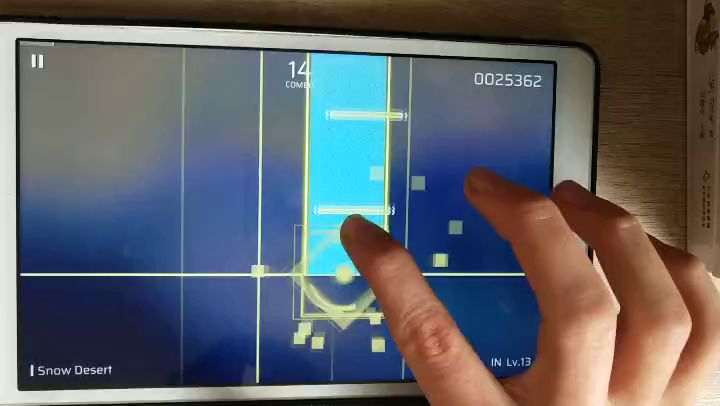 Snow Desert IN Lv.13单指(使用横指) ALL PERFECT截图
