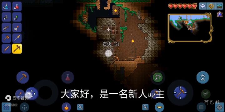 泰拉瑞亚国服开荒截图