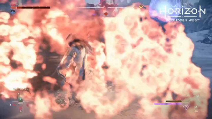 【3DM游戏网】《地平线:西之绝境》PS4版撼地兽战斗画面截图