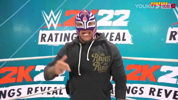 《WWE2K22》“神秘人雷尔”实机演示截图