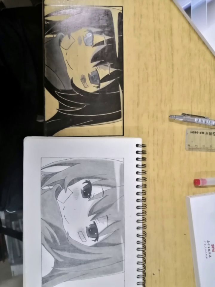 木板画,是真的不好上色截图