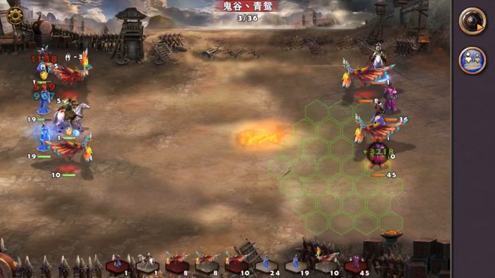 各兵种搭配的竞技场截图