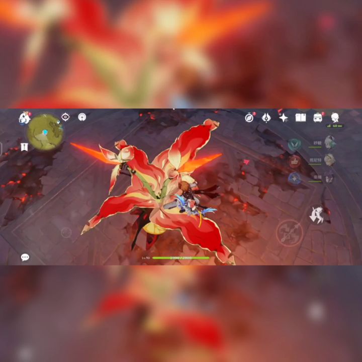 萌新第一次核爆截图