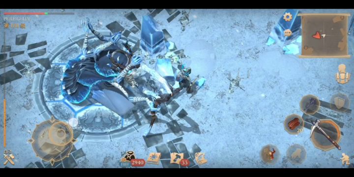 3.8.0冷酷灵魂四周年冬季boss截图