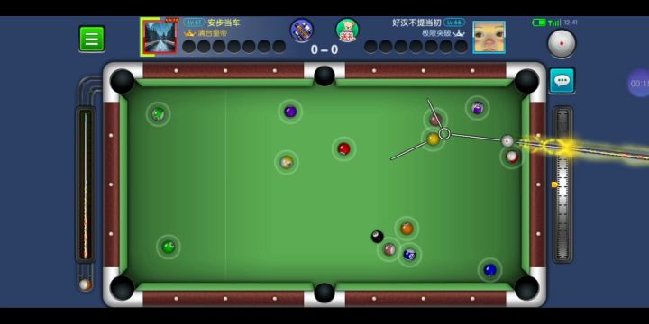 这个球型你是不是想K黑八呀？截图