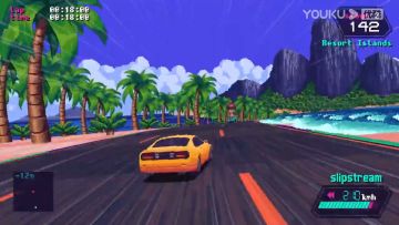 复古像素风竞速游戏《滑流漂移》4月发售主机版