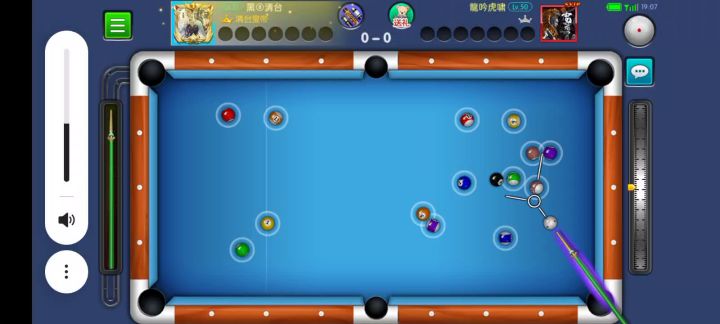 第一杆打传球才好。截图