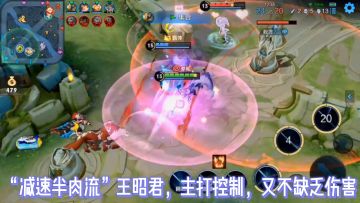 【王昭君】遇到妲己我不慌，“减速半肉流”出装，你值得拥有！#游戏世界拯救大行动#