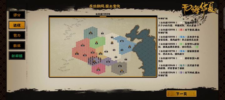 夏商周三星通关记录截图