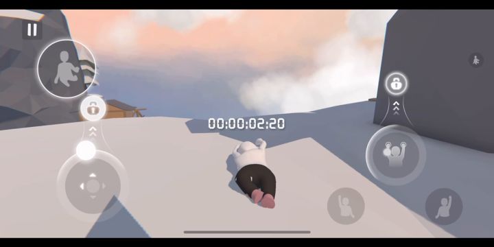 人类跌落梦境-山顶新国服纪录1分17.68秒截图