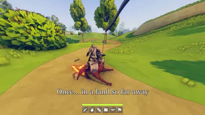 Steam喜加一:刹车有点怪的多人赛马游戏《Knightfall: A Daring Journey》截图