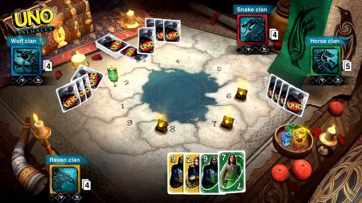 《UNO》DLC「英灵殿」宣传视频截图
