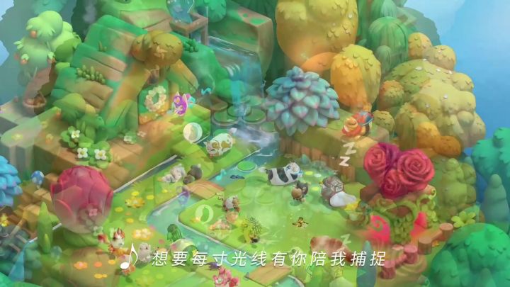 把官方的视频重新剪辑了下截图