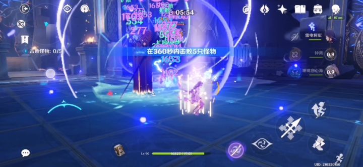 低练度温迪9秒风本截图