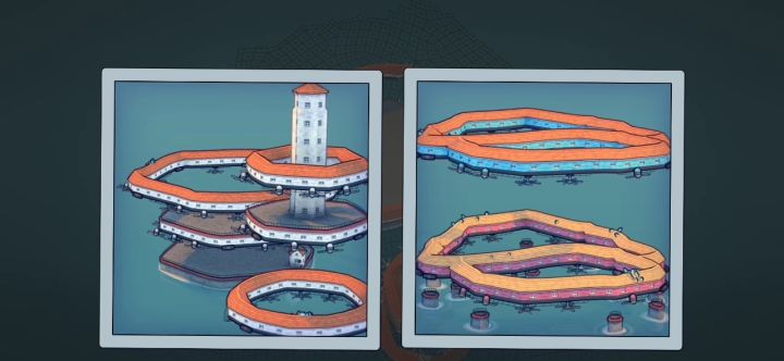 townscaper 不规则的浮空城截图