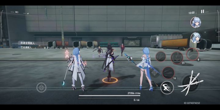 【深空之眼】ss震离历战轮回10-10之伊森必须死。不限时,比9-10简单多了。截图