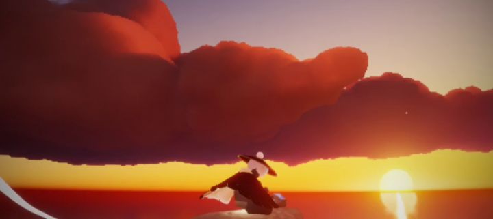 《路标》夕阳圣岛打卡截图