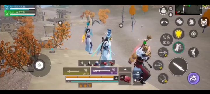 3v20 乱军之中斩杀6人截图