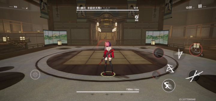 喜欢我的居合吗?真红心象无伤。截图