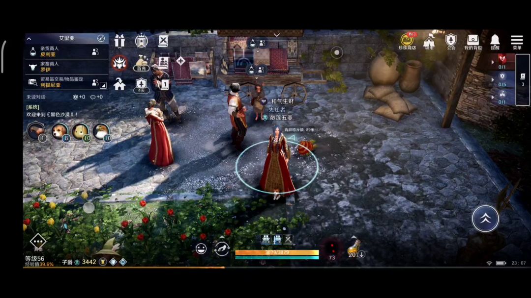 黑色沙漠手游攻略 无限圆舞曲！ 女武神 战士 狂战士 驯兽师怎么百分百发动移动攻击截图