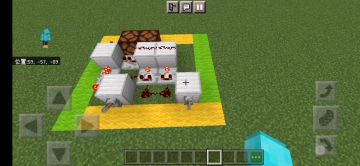 红石加法器1bit，极致压缩