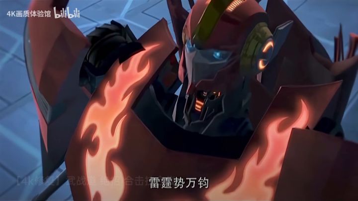 蓝狐的机甲也很帅，有生之年如果能看到联动就好了截图