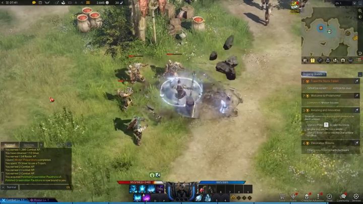 《失落的方舟（Lost Ark）》Destroyer职业11分钟实机演示截图