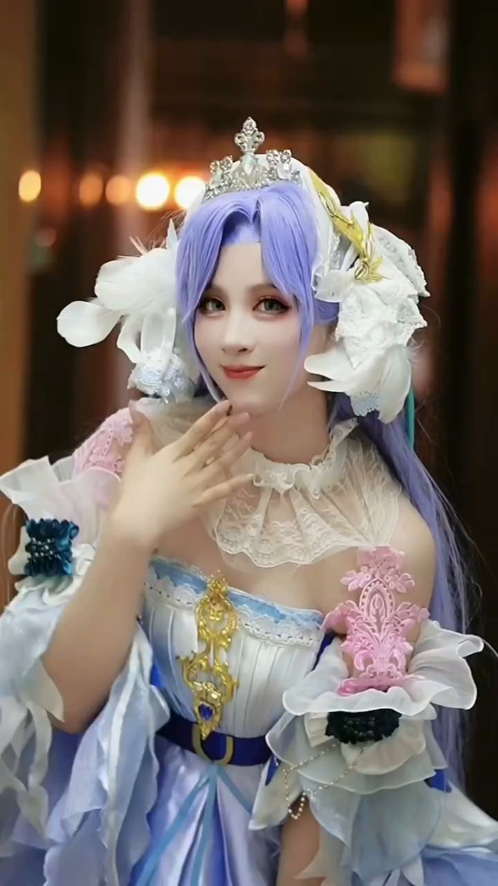 #520当然要做婚纱变装 你的520限定皮肤请查收，我的小公主 #COS #大乔挚爱花嫁截图