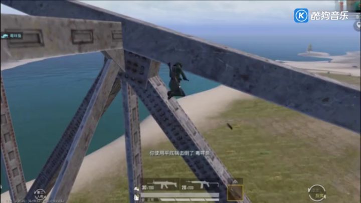 和平精英:一人一桥,这就是老六打法!截图