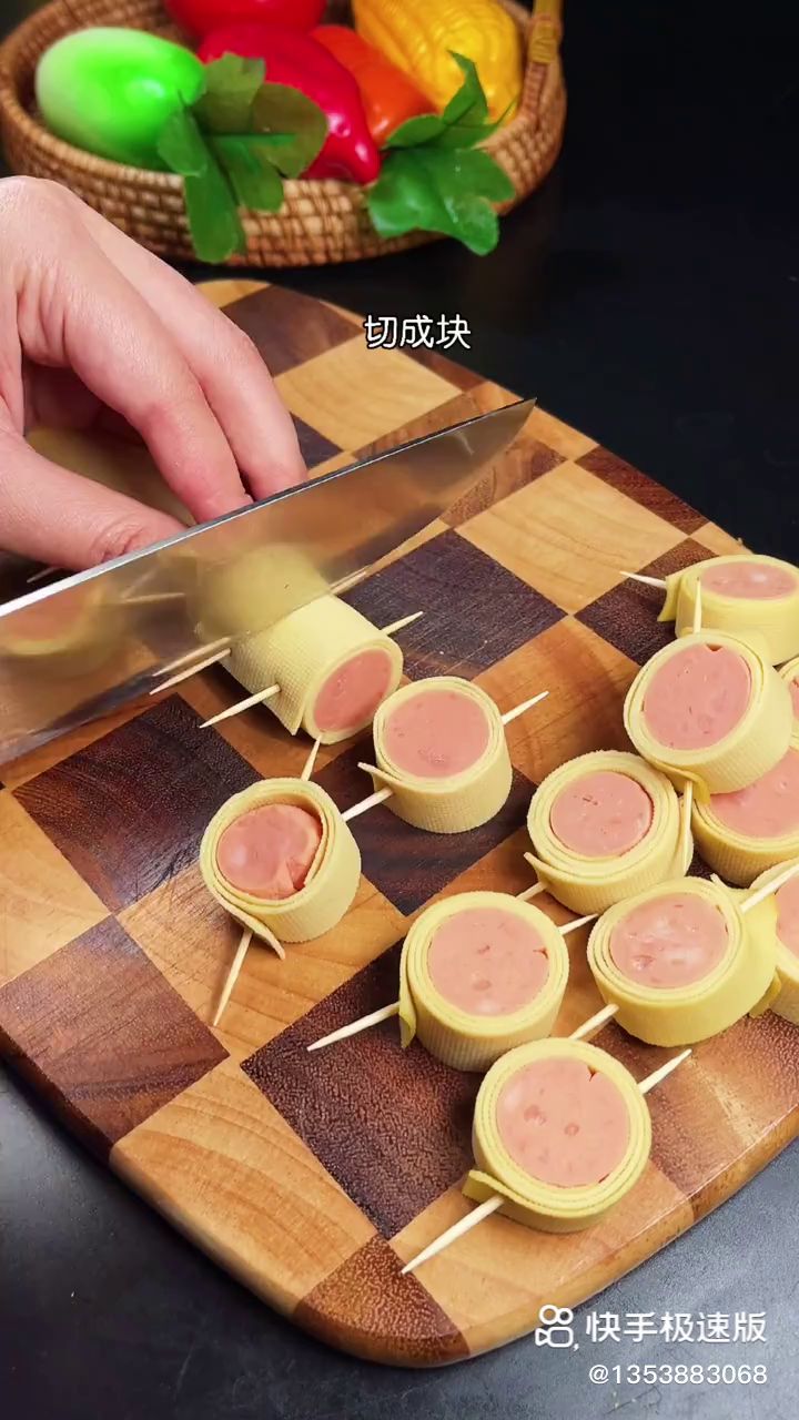 教大家豆皮火腿卷截图