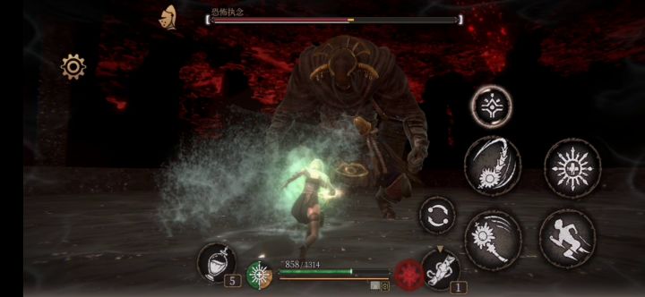 一时间开始疑惑究竟谁才是boss(巨像级贝妮塔vs新兵掘墓人)截图