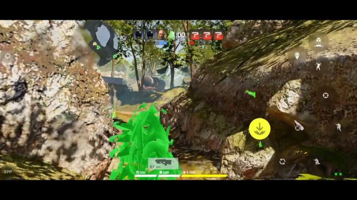 老头避险骚操作1v2截图