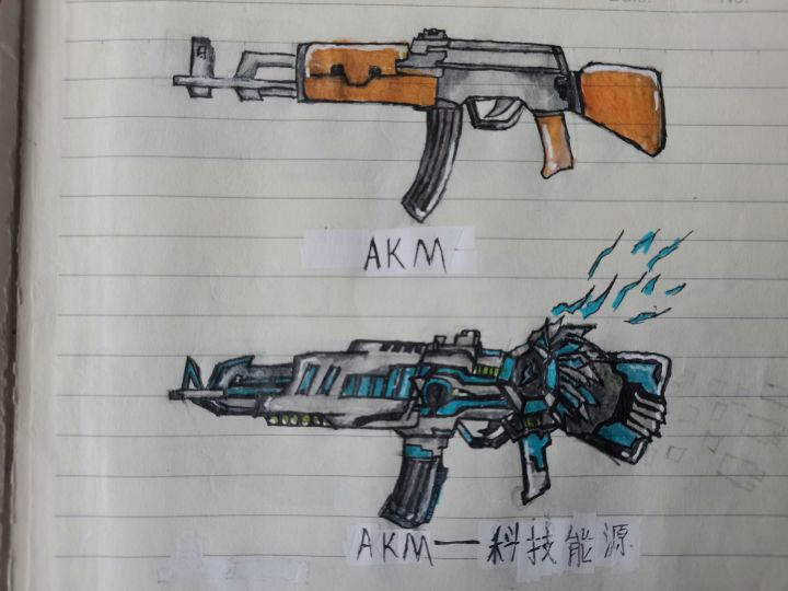《关于一个沙雕中学生想设计枪皮肤这件事》截图