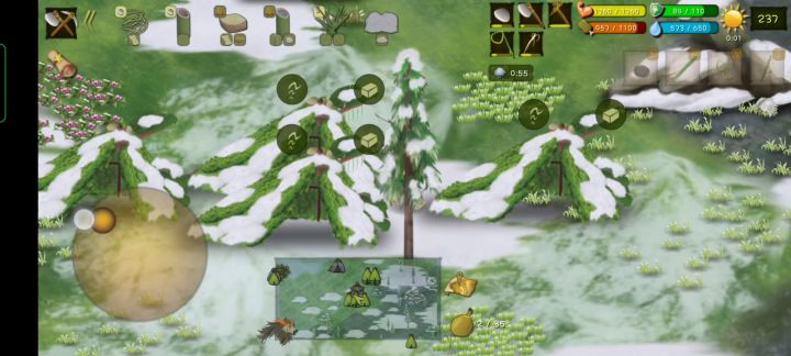 雪山中期地狱兽袭截图
