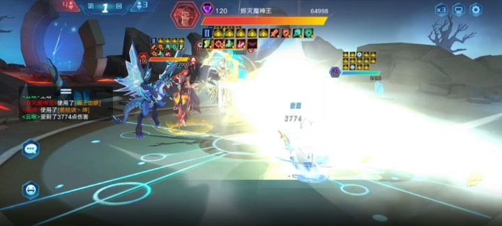 献祭云啾,开局九章超强打法,快速解决风暴龙和魔神王,让你无后顾之忧截图