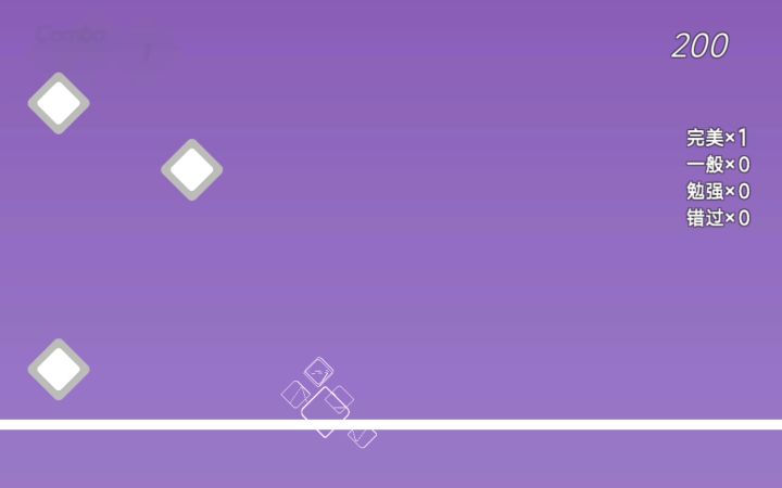 音乐游戏超过100%的玩家截图
