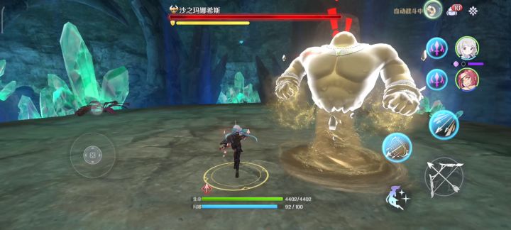 怪不抗打啊 我才28级  这怪摸一下就没了 毫无技术难度截图